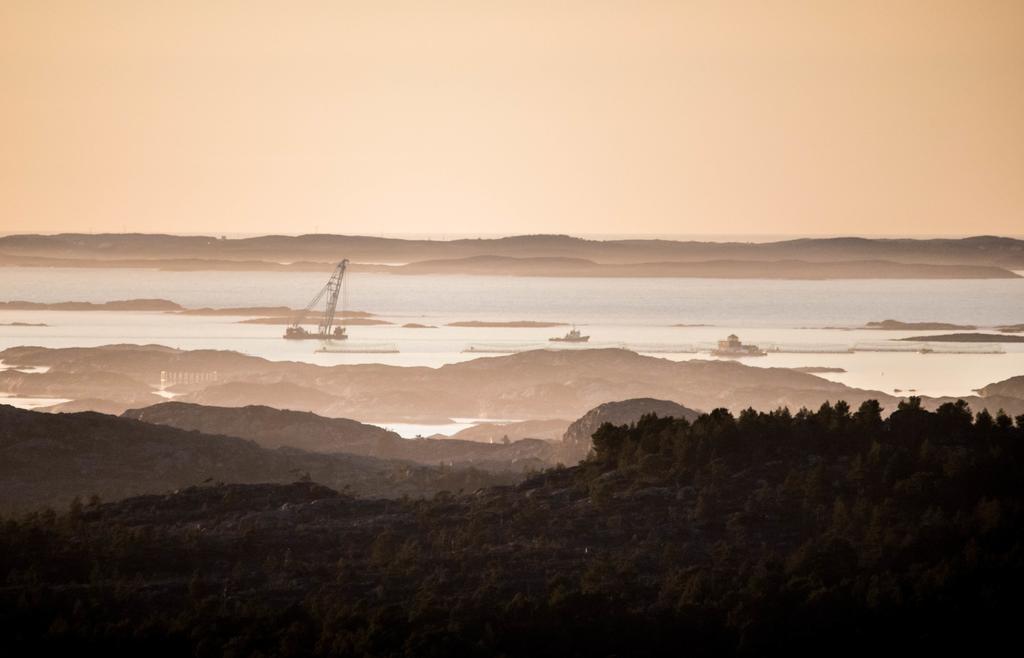 Dolmsundet Hotell Hitra Melandsjøen Εξωτερικό φωτογραφία